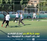 لقطات من فعاليات دوري أبطال الشافي في كرة القدم  لطلاب المرحلة المتوسطة